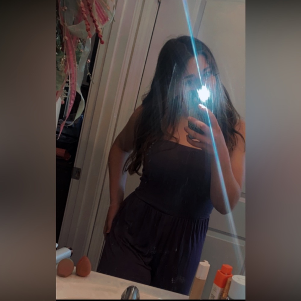 Cute and Elegant ribbed Purple romper